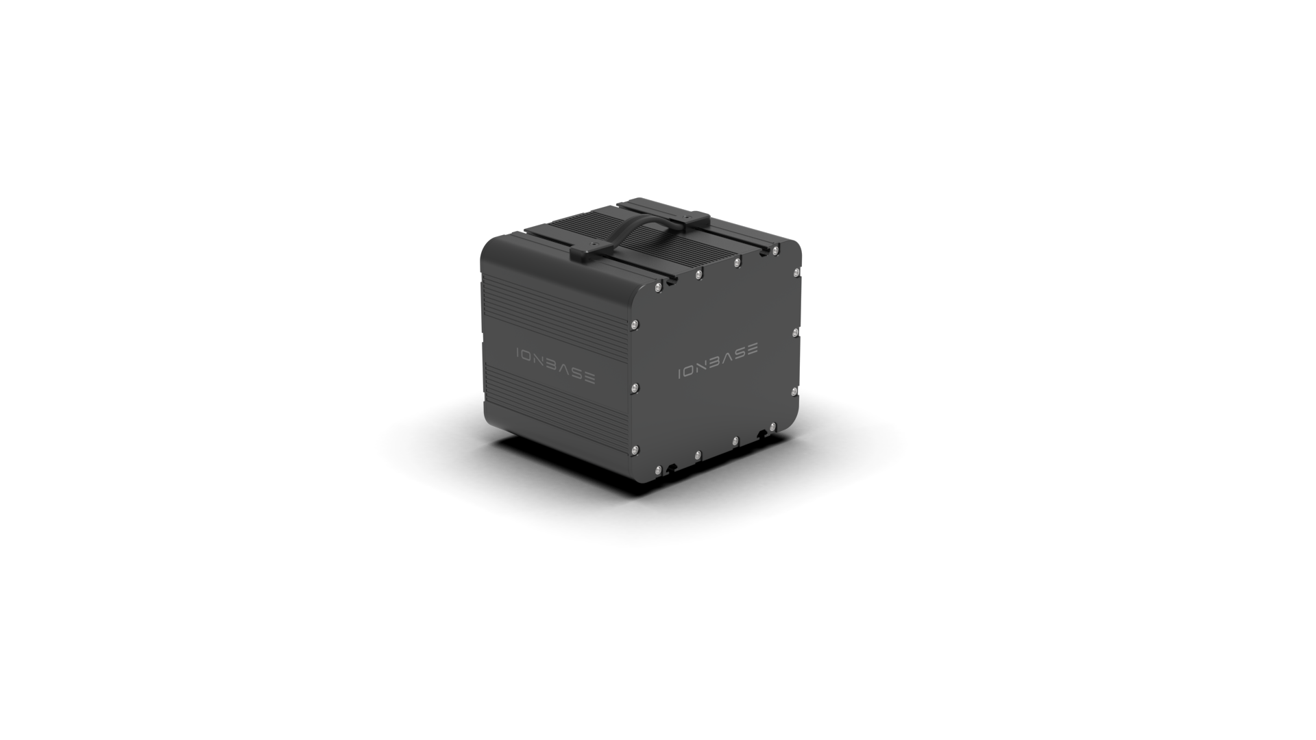 IONBASE Lithium Battery 12V 1700Wh 133Ah Black - Rear view