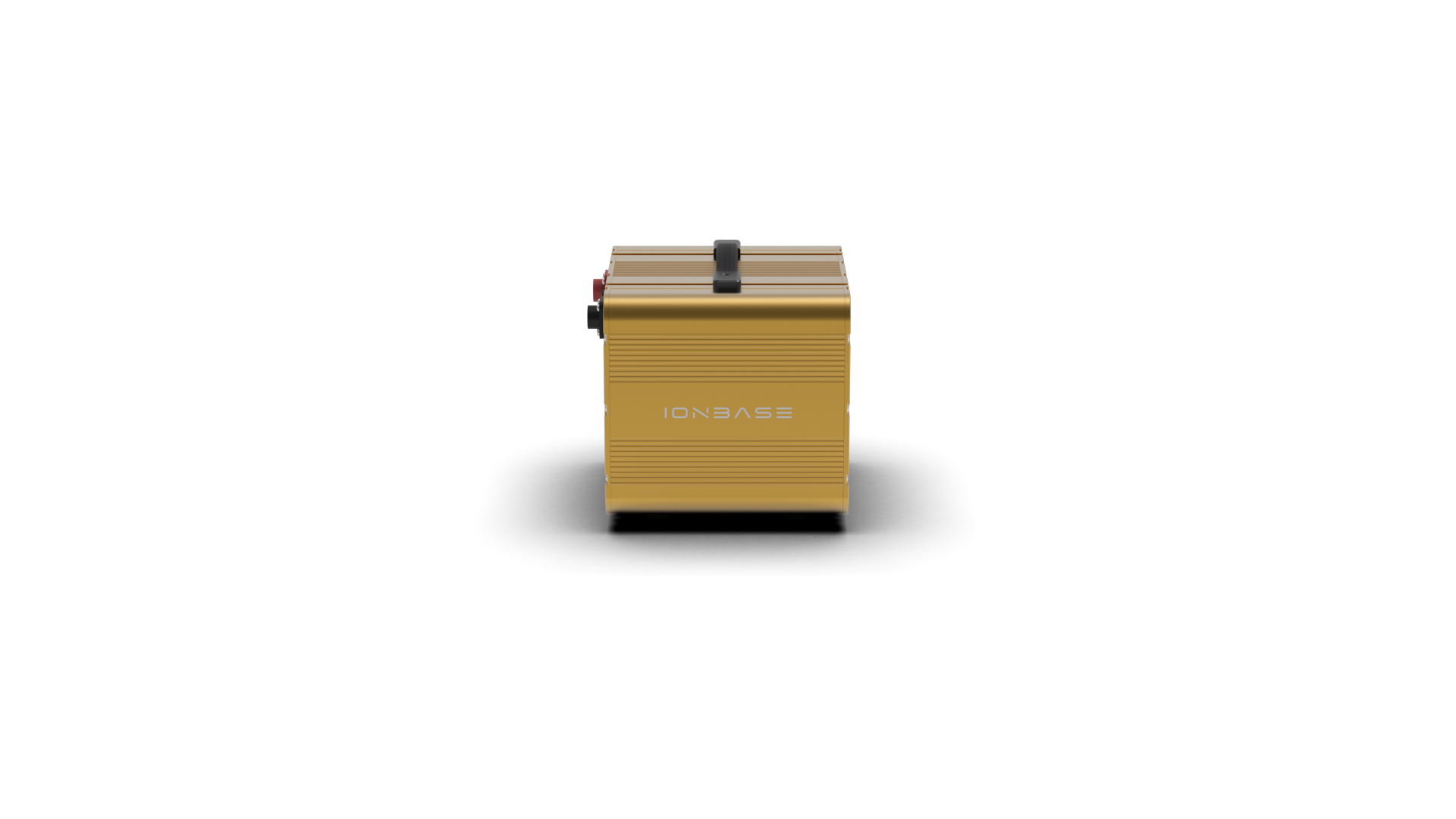 IONBASE Lithium Battery 12V 1700Wh 133Ah Gold - Side view