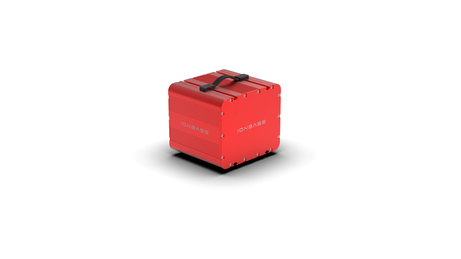 IONBASE Lithium Battery 12V 1700Wh Cranking Red - Rear view