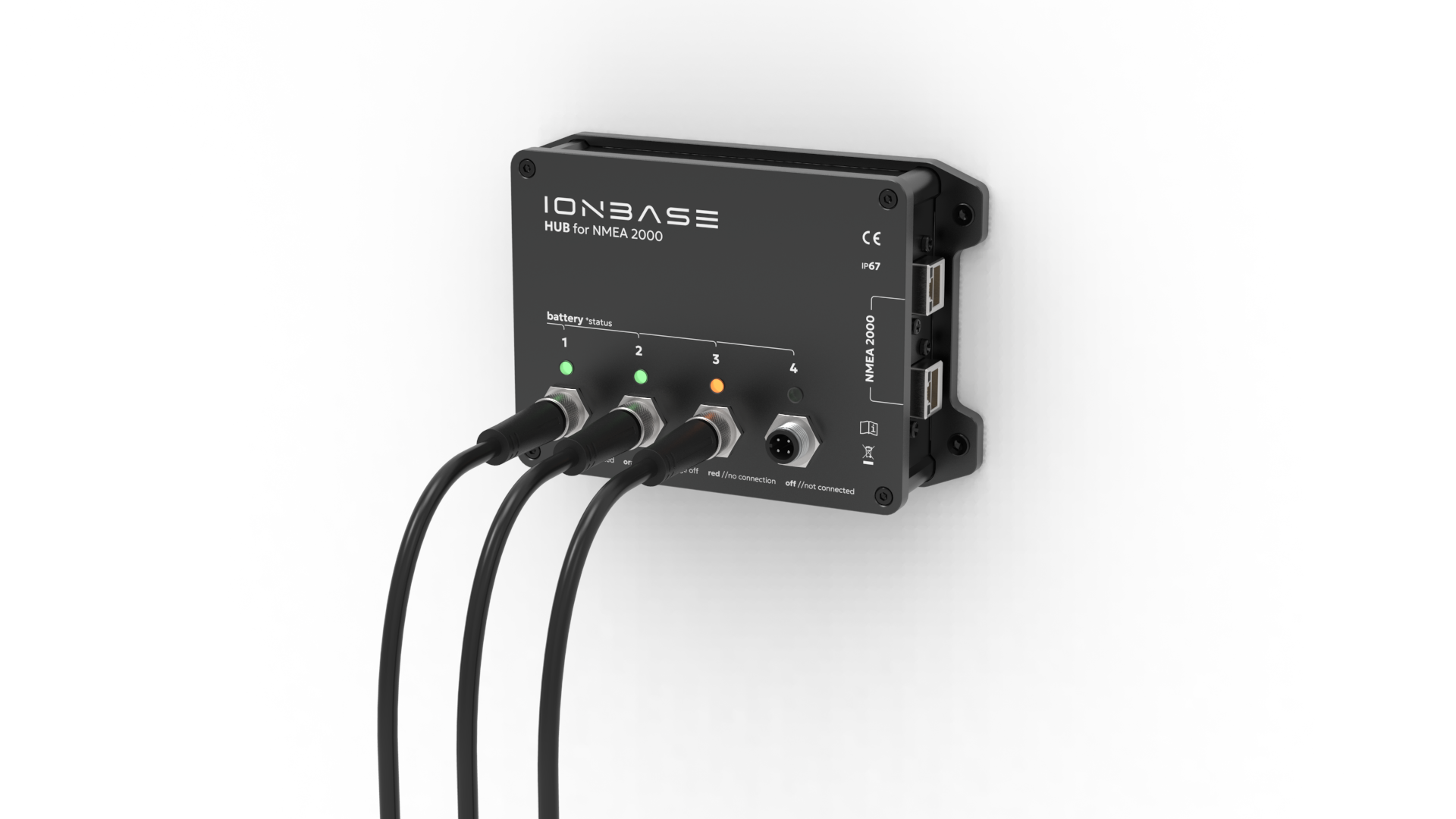 IONBASE hub to NMEA 2000 - Wall mounted