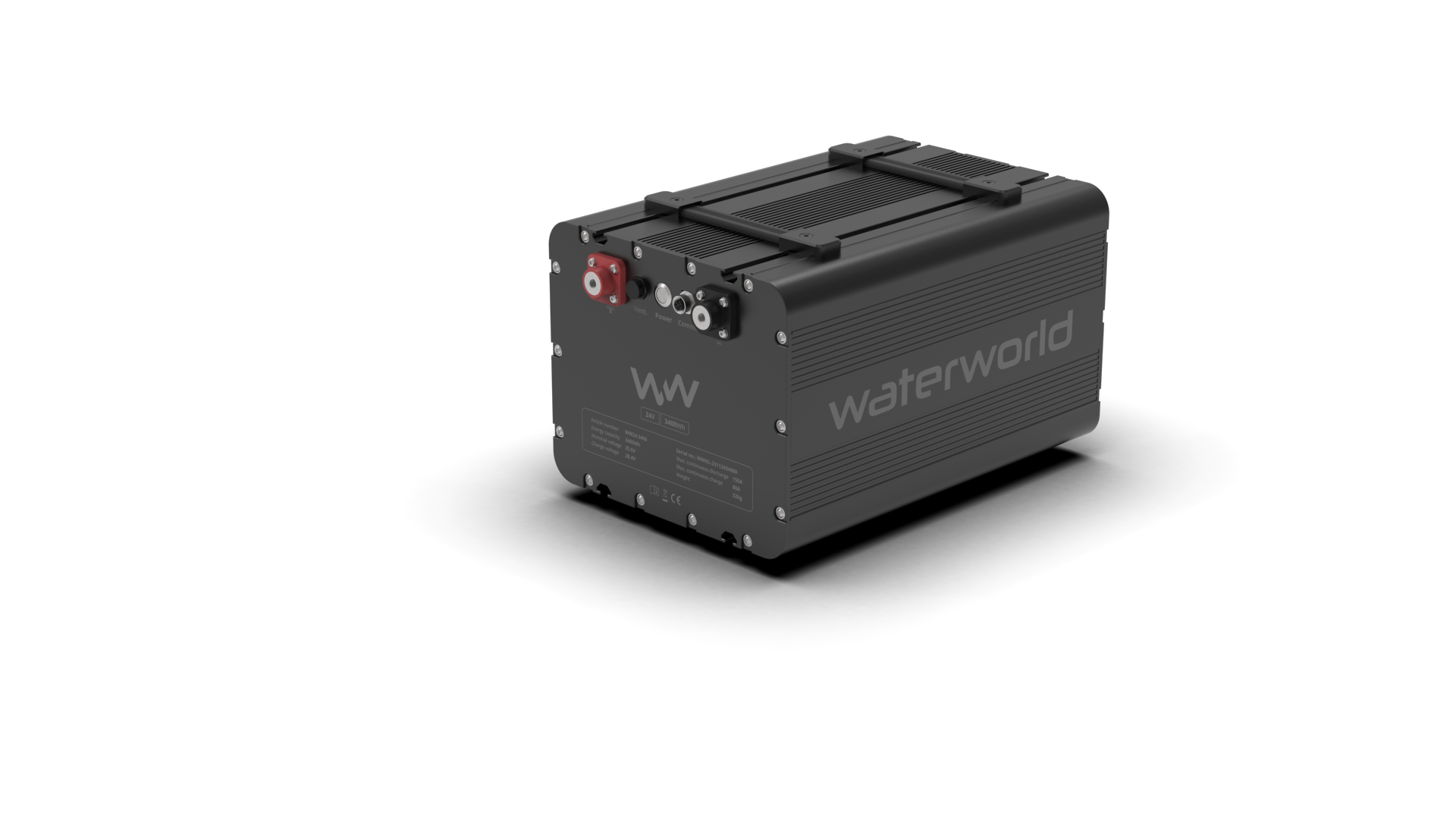 Waterworld Battery WW24-3400 - With Handles