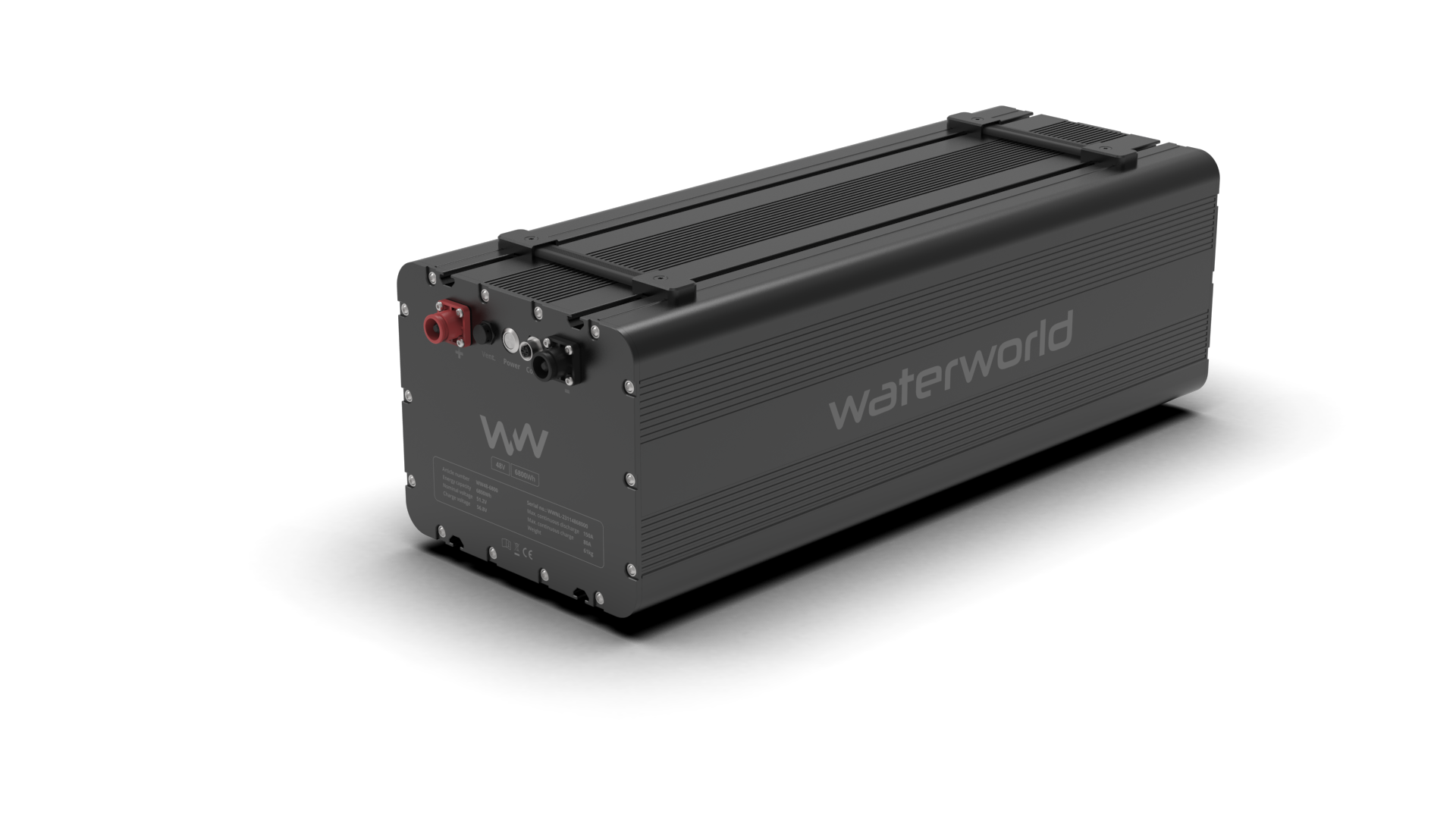 Waterworld Battery WW48-6800 - With Handles
